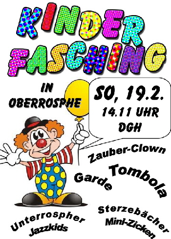 Kinderfasching 2012